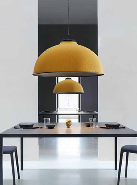 意大利进口 Luceplan Farel 吊灯简约餐厅客厅书房圆形吸音D96