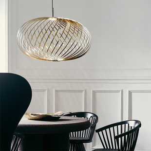 英国Tom Dixon spring 半透明吊灯卧室客厅吊灯