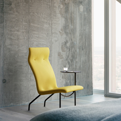 英国Established Sons Lucio 沙发椅靠背休闲椅可拆卸旋转边桌