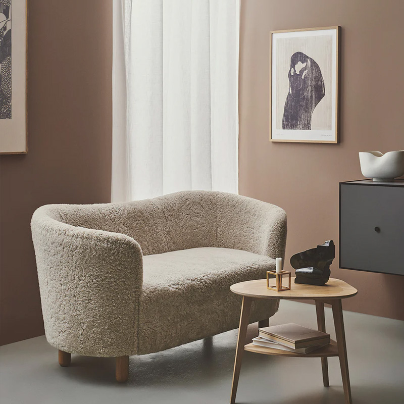 Menu Mingle 丹麦进口 布艺舒适沙发靠背客厅组合成人现代