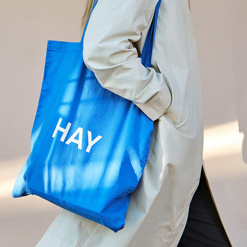 HAY丹麦购物袋字母大容量