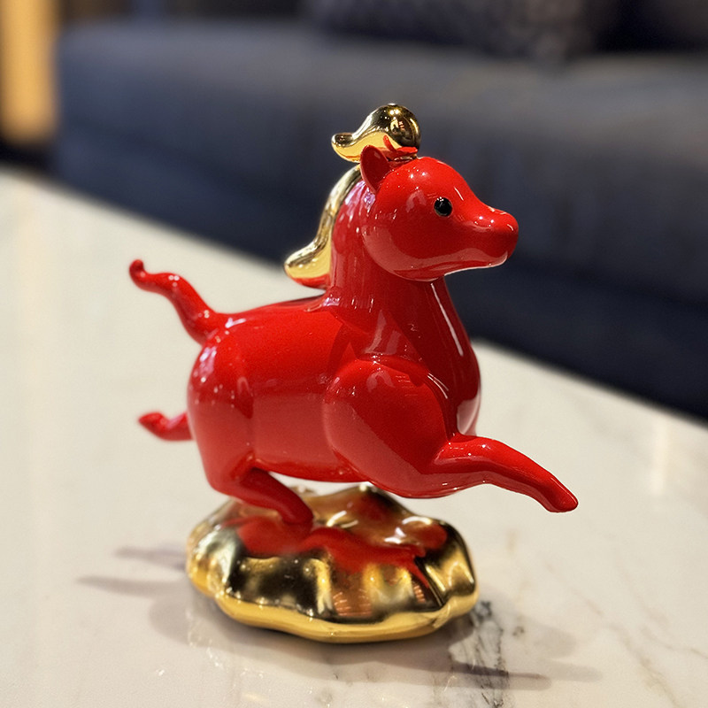 RODEO ART LING LOONG马摆件礼物男女朋友亲友生肖2026年生肖装饰