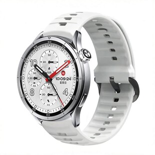 适用小米watch s5手表带46mm蓝牙eSIM版S4/S3/S2/S1pro高端橡胶