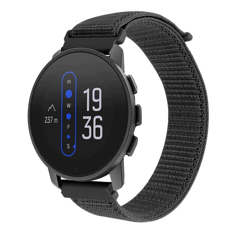 适用suunto颂拓9/5巅峰peak运动手表编织表带 皮腕带亲肤透气时尚