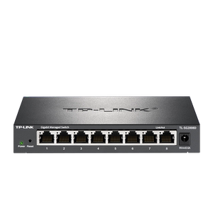 普联TP-LINK TL-SG2008D 云管理8口全千兆网络交换机1000M远程控制分线分流器远程控制VLAN划分网管型集线器
