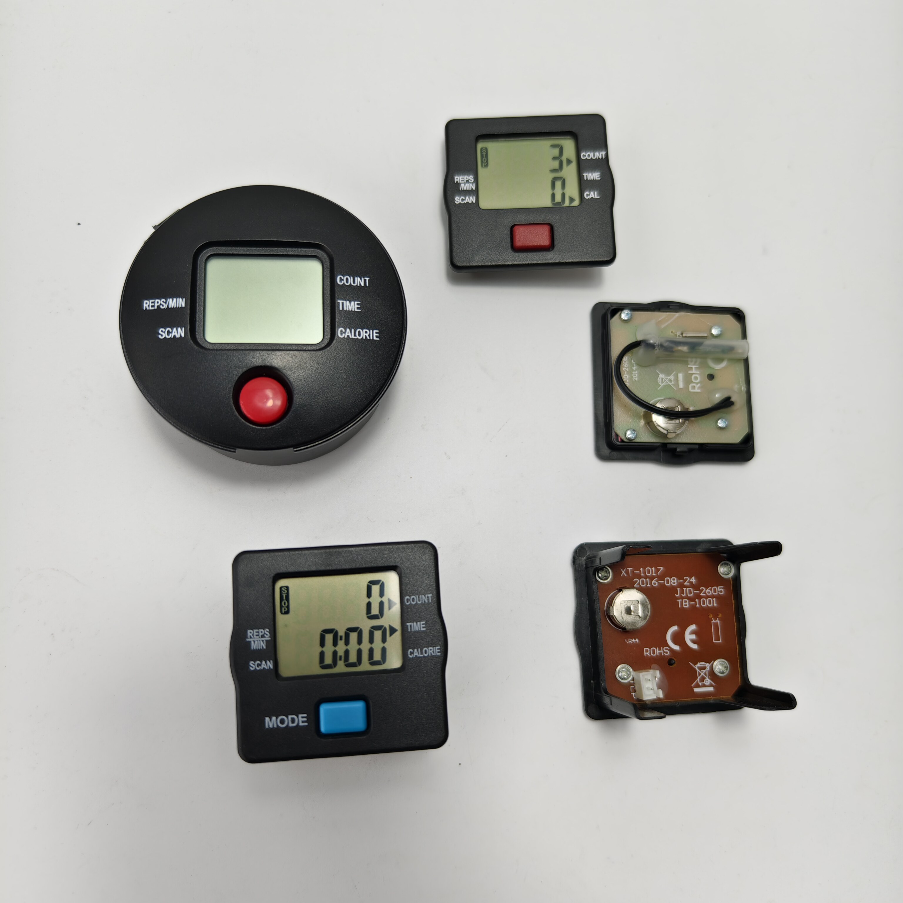 踏步机显示表计数器运动器材配件健身车划船机显示表健身器材仪表