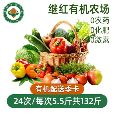 南京继红有机农场132斤有机蔬菜