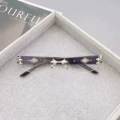 Silver Frame with Clear Lenses (Blue Light & Radiation Blocking)