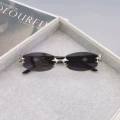 Silver Frame with Dark Gray Lenses (HD Sun Protection & UV Blocking)