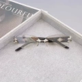 Silver Frame with Light Gray Lenses (HD Sun Protection & UV Blocking)