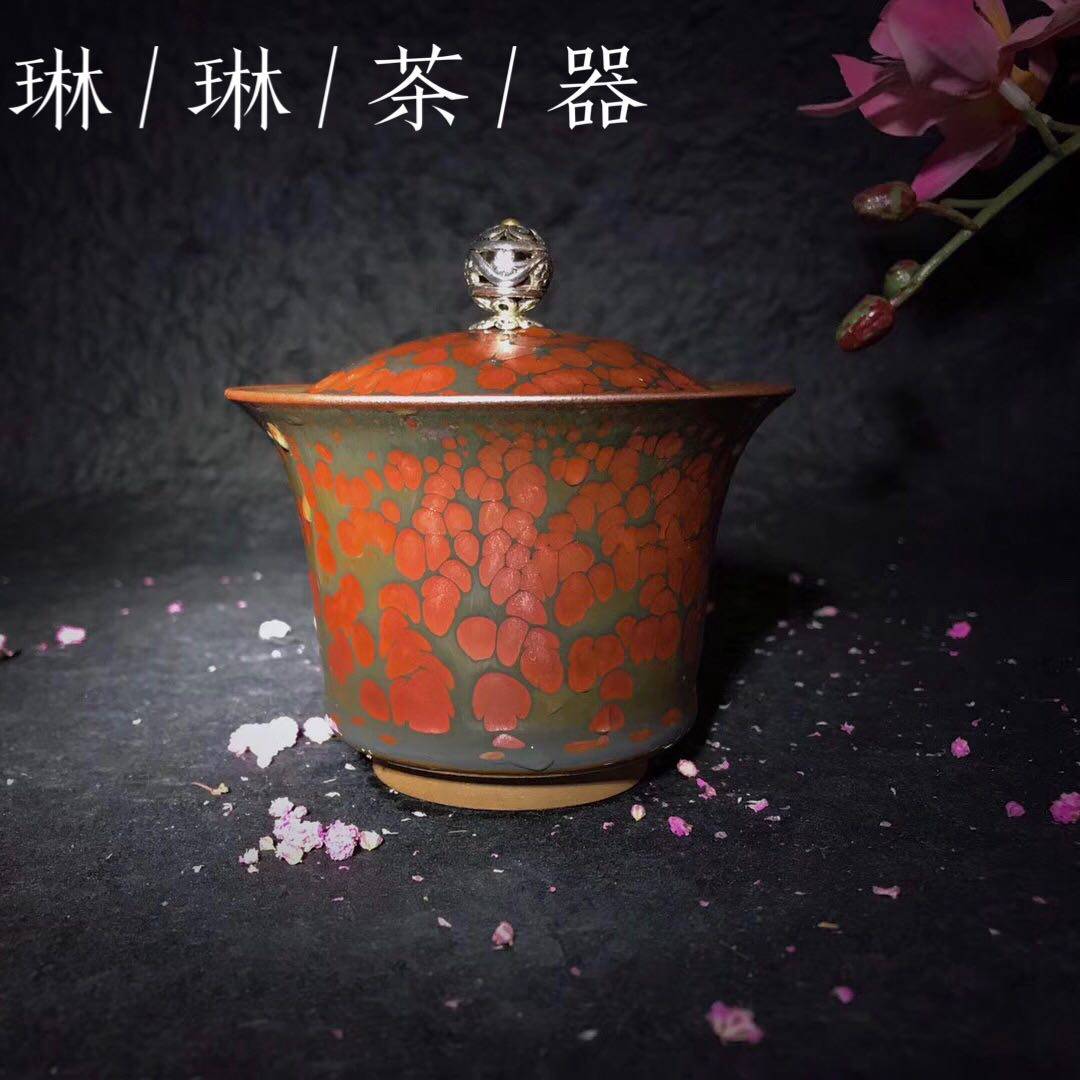 实力女匠人王桢纯手工超薄薄胎彩金时君盖碗 君子盏 静 思 妙 悟在类目 餐饮具, 茶具, 盖碗中 - 来自Buy2taobao.com提供专业的淘宝代购服务