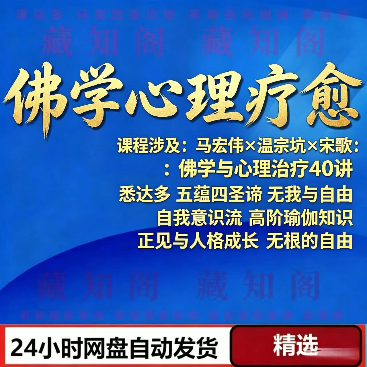 佛学与心理学视频教程全套从入门到精通技巧培训学习在线课程