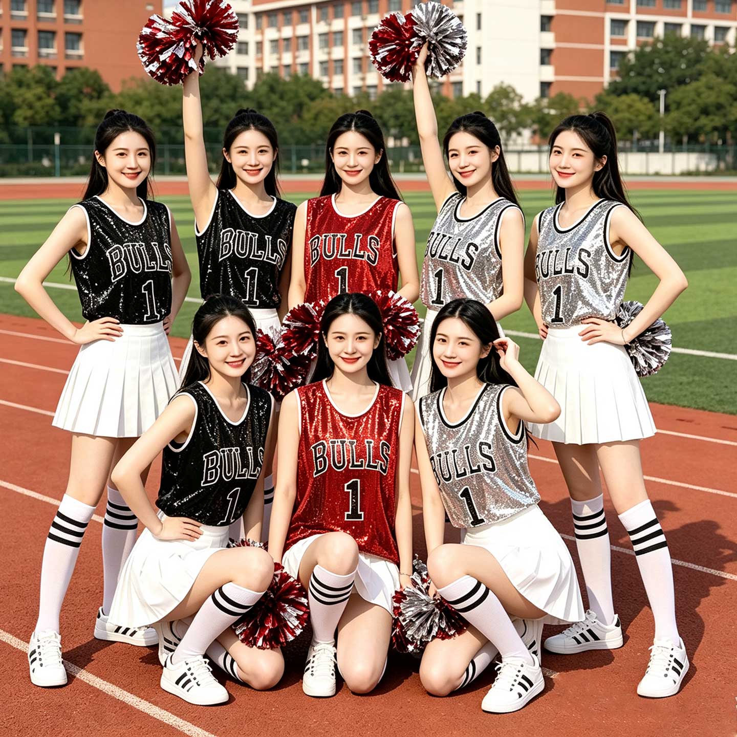 成人舞蹈演出服装男女歌手新款爵服士嘻哈街舞亮片篮球背心裙套装图片