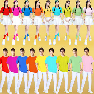 韩舞女团爵士舞蹈演出服装多巴胺套装成人jazz上衣啦啦队跳舞衣服