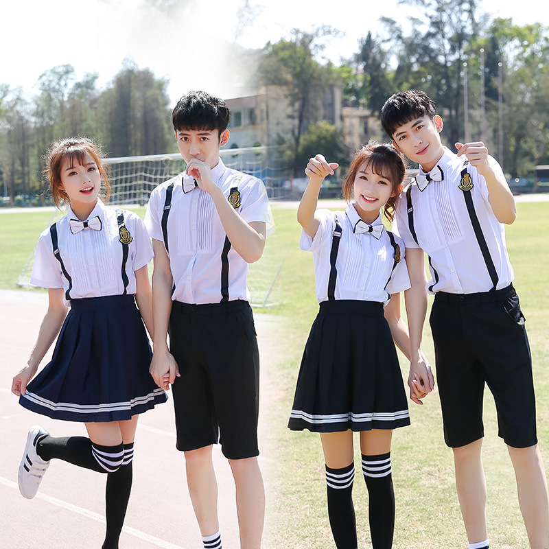 新款校服班服套装初中高中学生学院风校服韩版女毕业