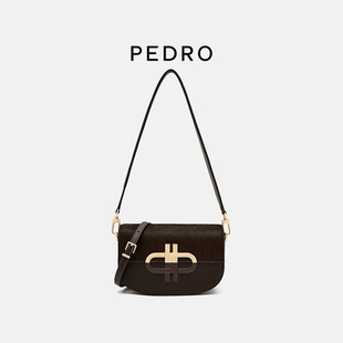 75210151 PEDRO马年限定马鞍包26春季 腋下包拼接材质斜挎包PW2