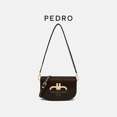 PEDRO马年限定马鞍包26春季腋下包拼接材质斜挎包PW2-75210151-10