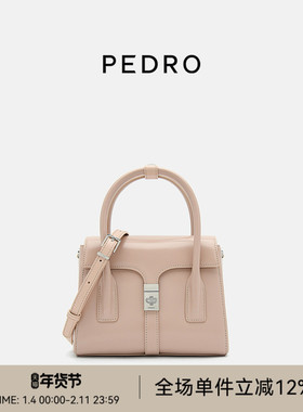 PEDRO牛皮手拎包Studio系列双柄手提包PW2-55210046-1