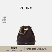 PEDRO抽绳水桶包ICON双肩包冬女包链条包PW2 15210022