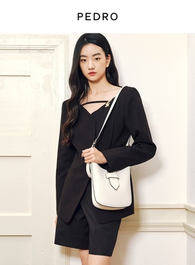 PEDRO宽肩带托特包女士简约腋下包通勤单肩斜挎包PW2-75060113