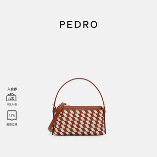 PEDRO编织斜挎包26夏季女包南风岸系列迷你手机包PW4-95210020-1