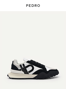 PEDRO牛皮运动鞋ICON新款女鞋情侣款休闲鞋跑步鞋PW1-56210080