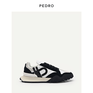 PEDRO牛皮运动鞋ICON新款女鞋情侣款休闲鞋跑步鞋PW1-56210080