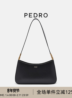 PEDRO鎏金系列Jatte腋下包宽肩带HOBO包PW2-75210161