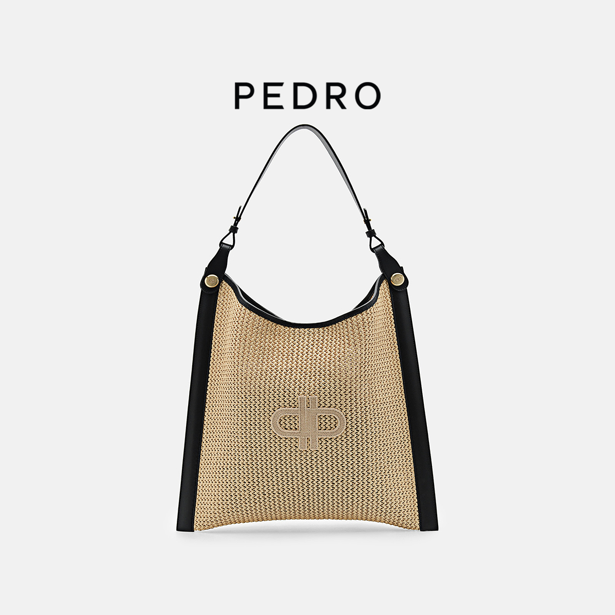 PEDRO编织风托特包ICON系列25夏季女时尚休闲hobo包PW2-75210179