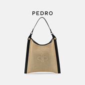 女休闲hobo包PW2 PEDRO编织风托特包ICON系列26春季 新款 75210179