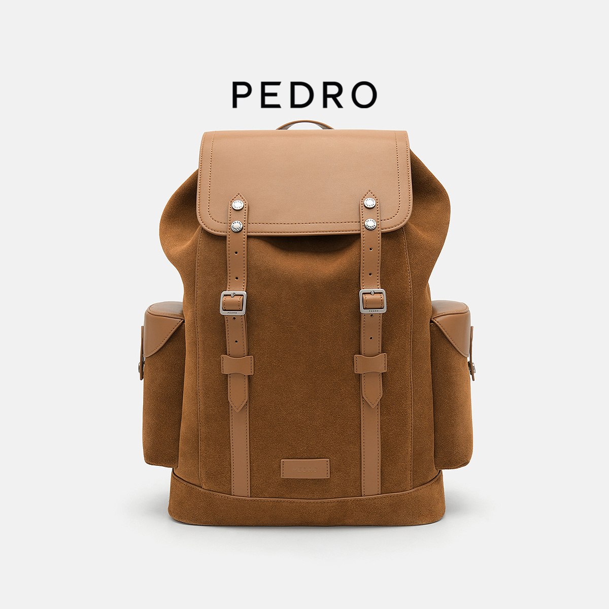 PEDRO大容量双肩背包25冬季新款男包书包电脑背包PM2-26320159-5