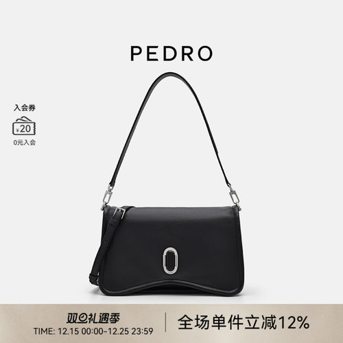 PEDRO牛皮腋下包Studio系列女斜挎单肩包PW2-75210172