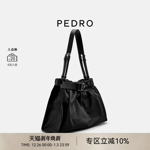 PEDRO大容量褶皱托特包25秋Unisex尼刻轻量感旅行包PW2 75060132