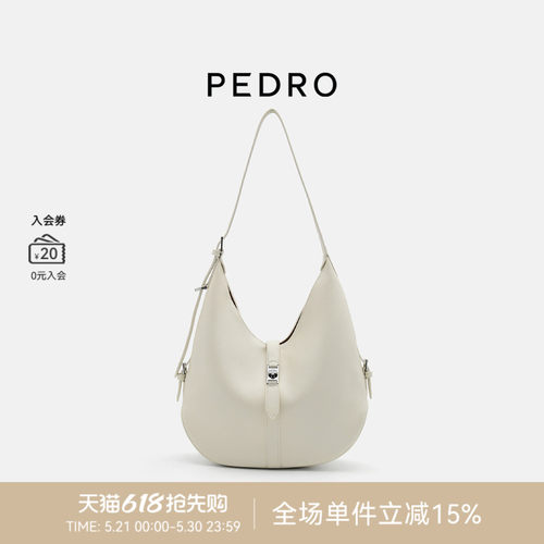 PEDRO牛皮托特包ICON女包大容量HOBO包PW2-35060023