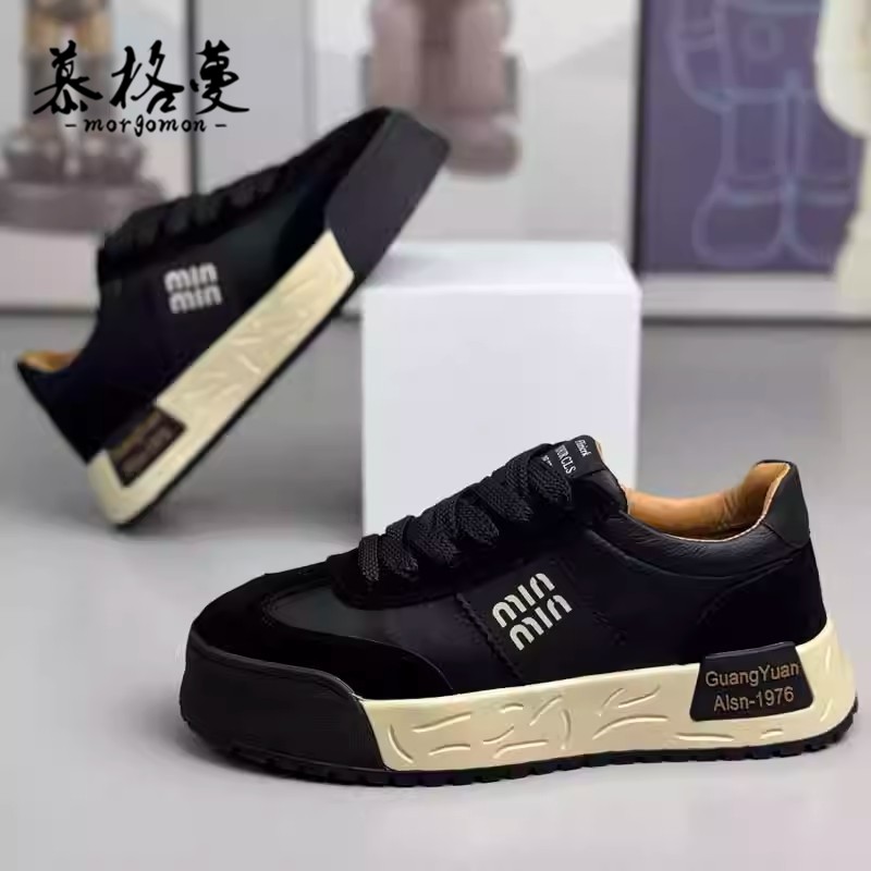 休闲鞋男秋冬新款厚底系带复古风时尚休闲百搭低帮潮鞋阿甘板鞋男,流行男鞋,时尚休闲鞋,淘宝优惠券,粉丝福利购,淘宝优惠卷