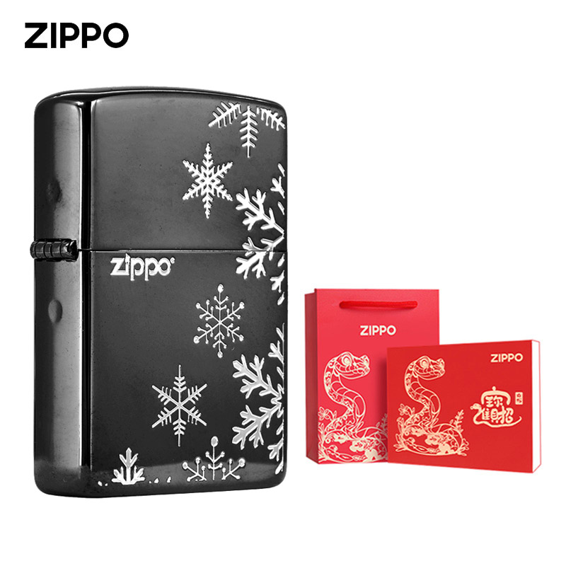ZIPPO日版雪花打火机收藏送礼