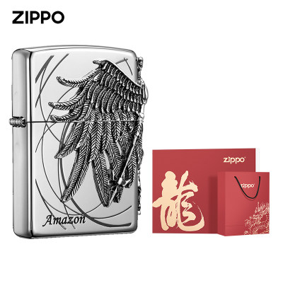 zippo打火机正品亚马逊女战士