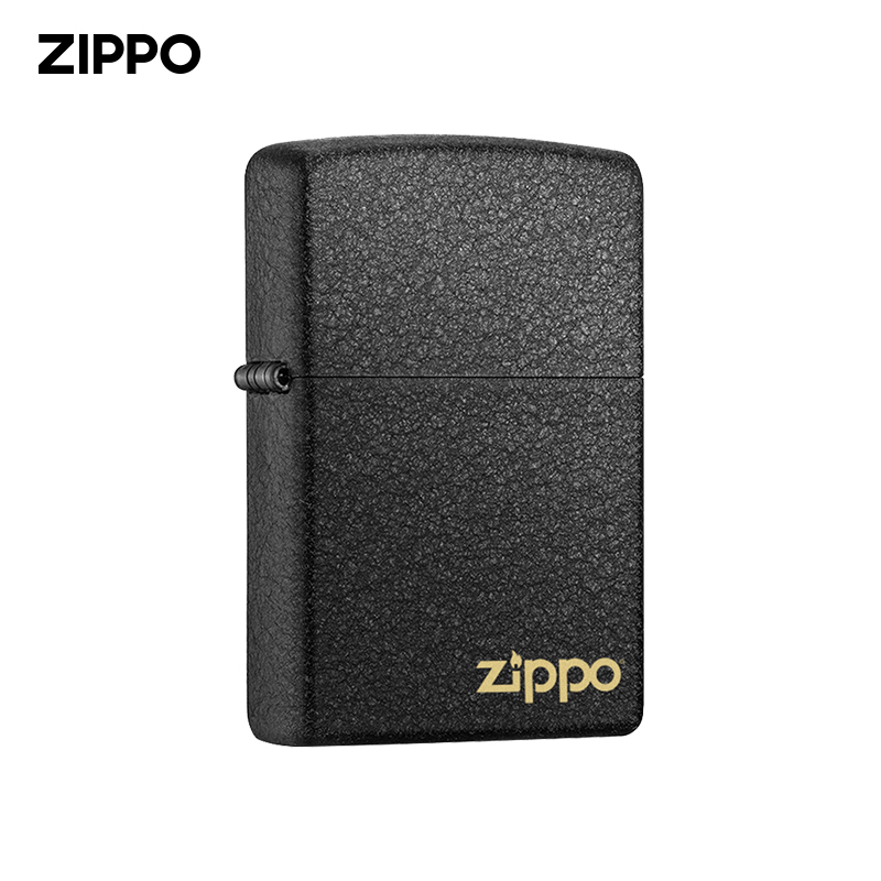 ZIPPO正品旗舰店原装打火机ZIPPO正版男士官方黑裂漆镭射系列送礼