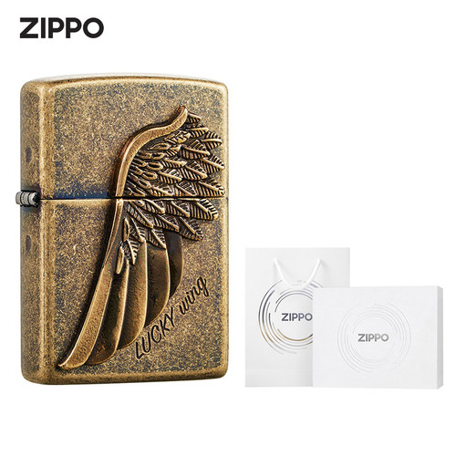 ZIPPO爱情翅膀打火机芝宝礼物