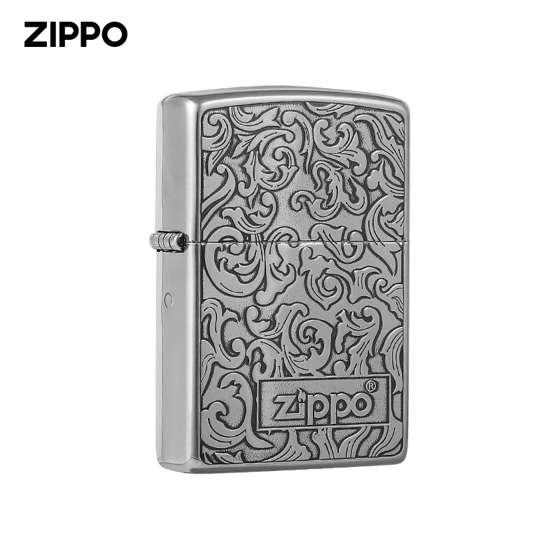 ZIPPO官方旗舰店蔓藤花纹防风煤油打火机ZBT-3-6b日版原版在册 ZIPPO/瑞士军刀/眼镜 ZIPPO/芝宝 原图主图