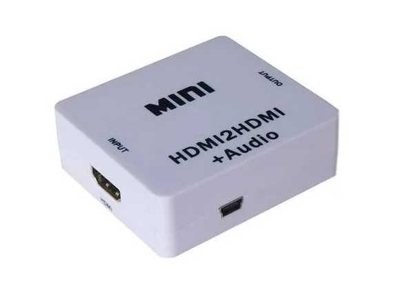 HDMI转HDMI 3.5音频分离器 HDMI解码器破解解除HDCP协议 分离音频