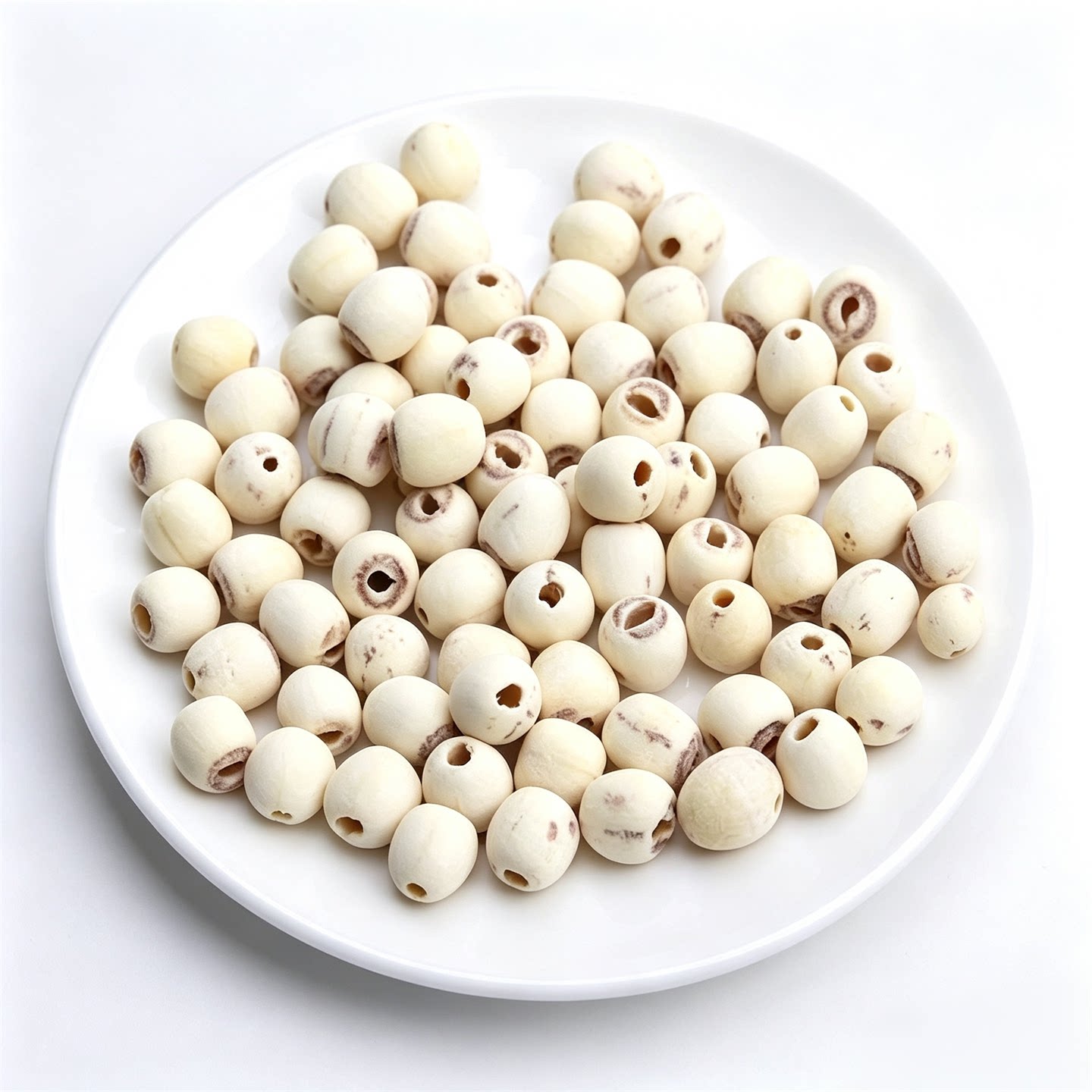 洪湖去芯白莲子磨皮带芯红莲子干货银耳枸杞炖汤滋补食材农家特产