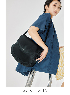 爱喜acid pill｜尼龙马鞍包单肩包斜挎包男女同款