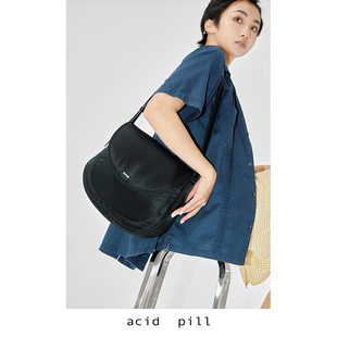 爱喜acid pill｜尼龙马鞍包单肩包斜挎包男女同款