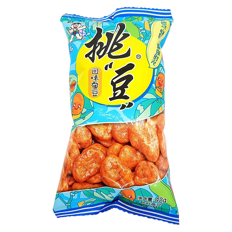 旺旺挑豆蚕豆42g休闲食品坚果炒货零食尝鲜