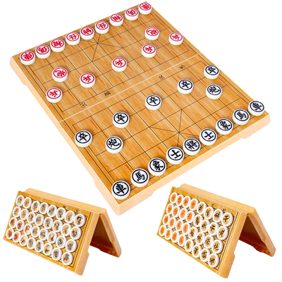 中国象棋小学生套装人家磁性实木