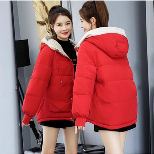 反季棉服女新款宽松学生面包服短款轻薄棉衣外套洋气小棉袄