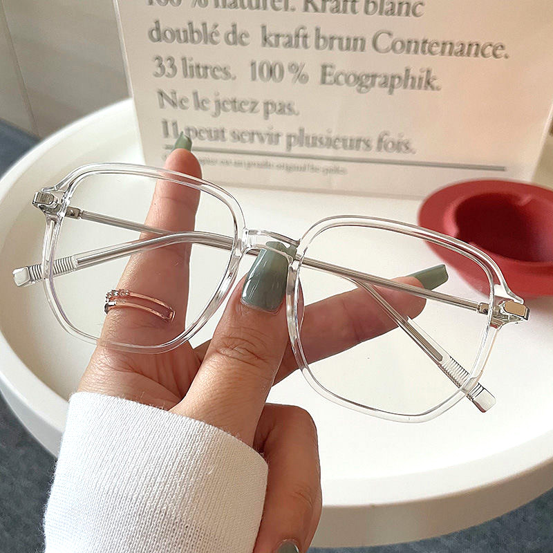 100透明150近视眼镜200配250散光300男400女650大脸700显瘦800度