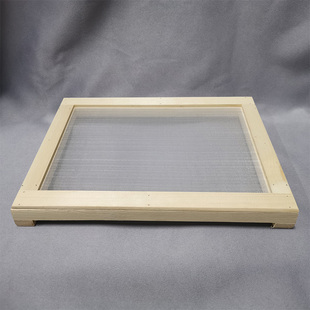 观云堂手工晾香网实木结构尼龙网紧绷度好结实耐用托盘长方形