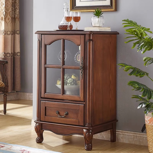 莞岭小酒柜工厂直销全实木
